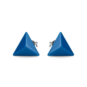 Geometric Triangle Stud Earrings